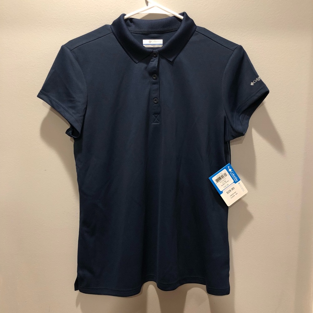 Navy blue Columbia polo!